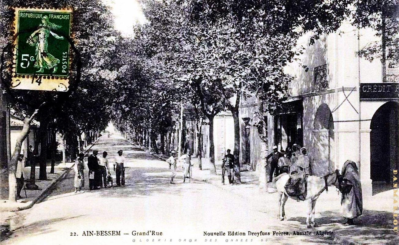 2525- Ain-Bessem - Grand'Rue - 1914.jpg